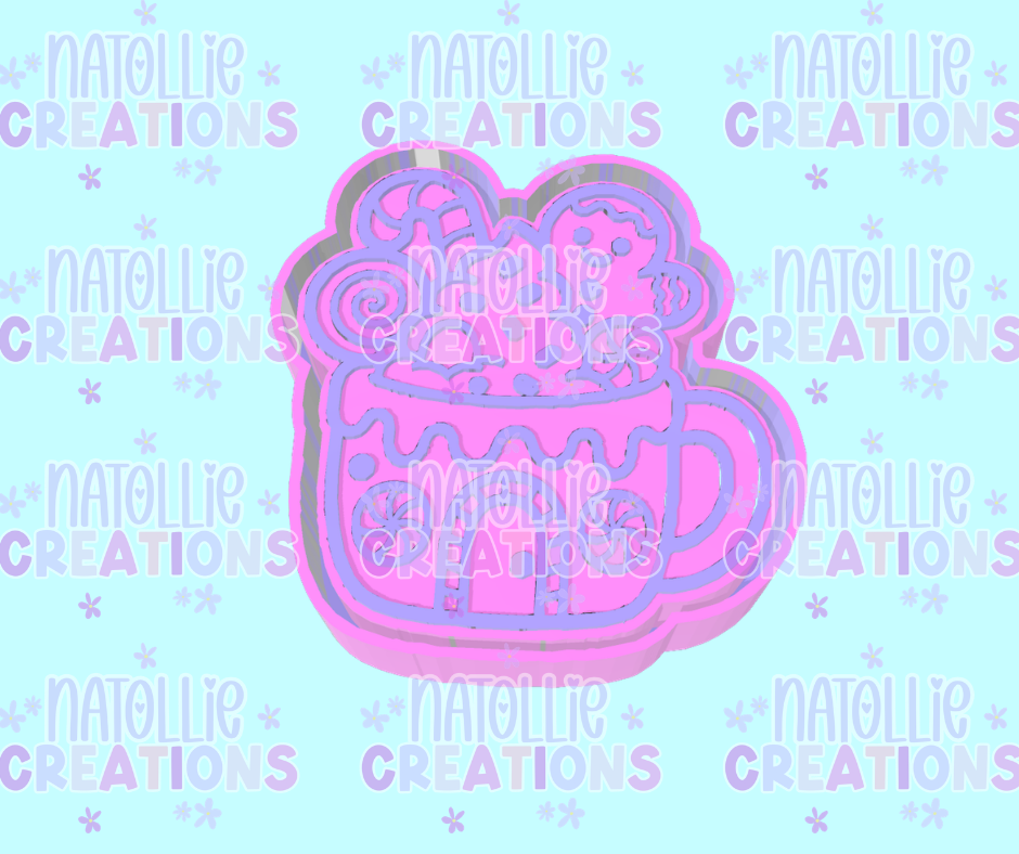 Gingerbread Mug Freshie Silicone Mold