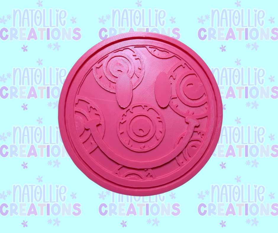 Eyeball Smiley Insert Freshie Silicone Mold