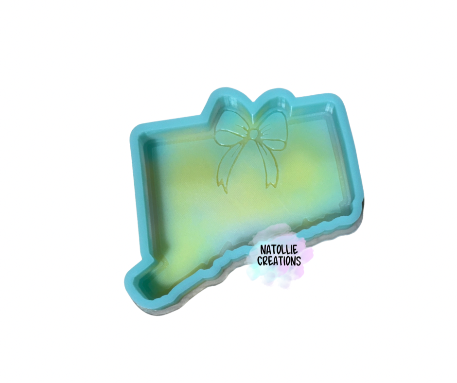 Connecticut W/ Bow Freshie Silicone Mold