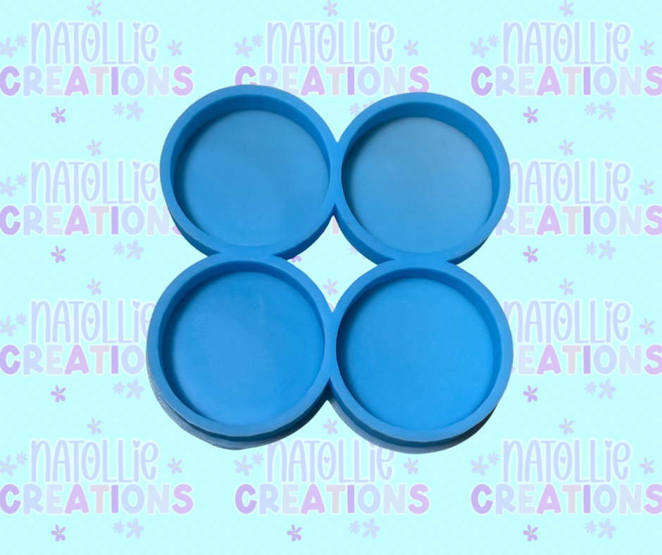 3” Round Tray Freshie Silicone Mold