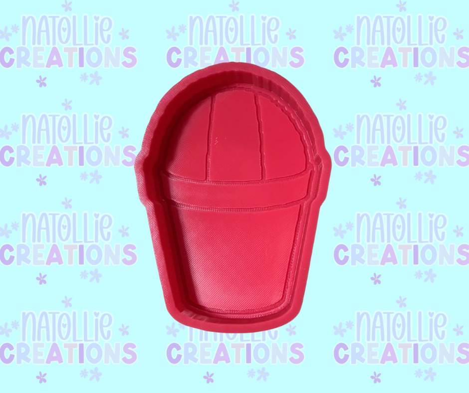 Snow Cone Cup Freshie Silicone Mold