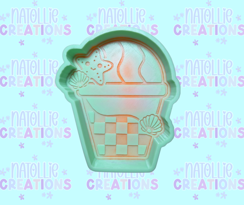 Summer Snow Cone Freshie Silicone Mold