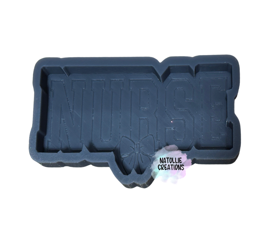 Nurse W/ Bow Freshie Silicone Mold