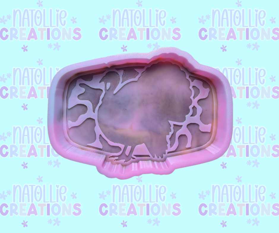 Camo Turkey Patch Freshie Silicone Mold