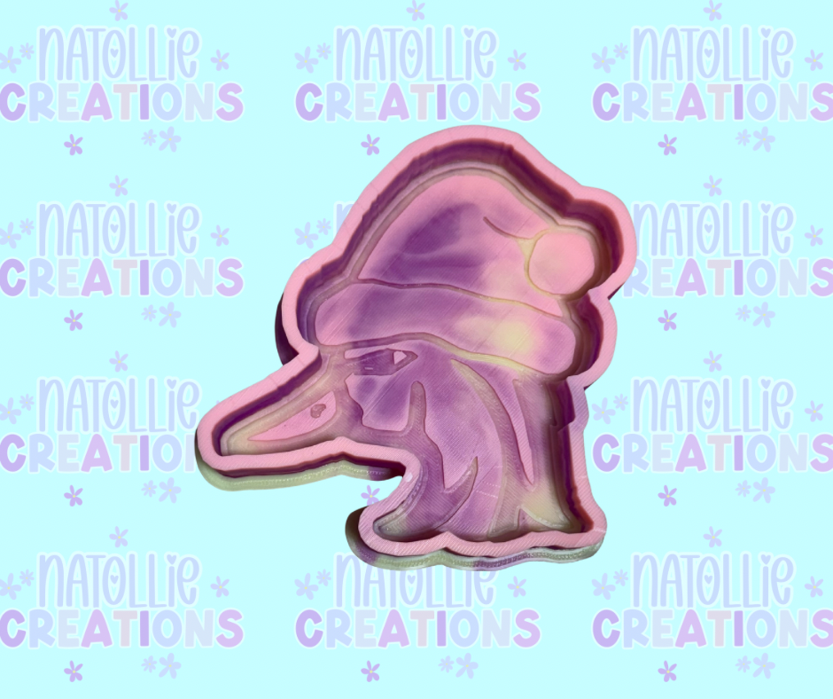 Santa Mallard Freshie Silicone Mold