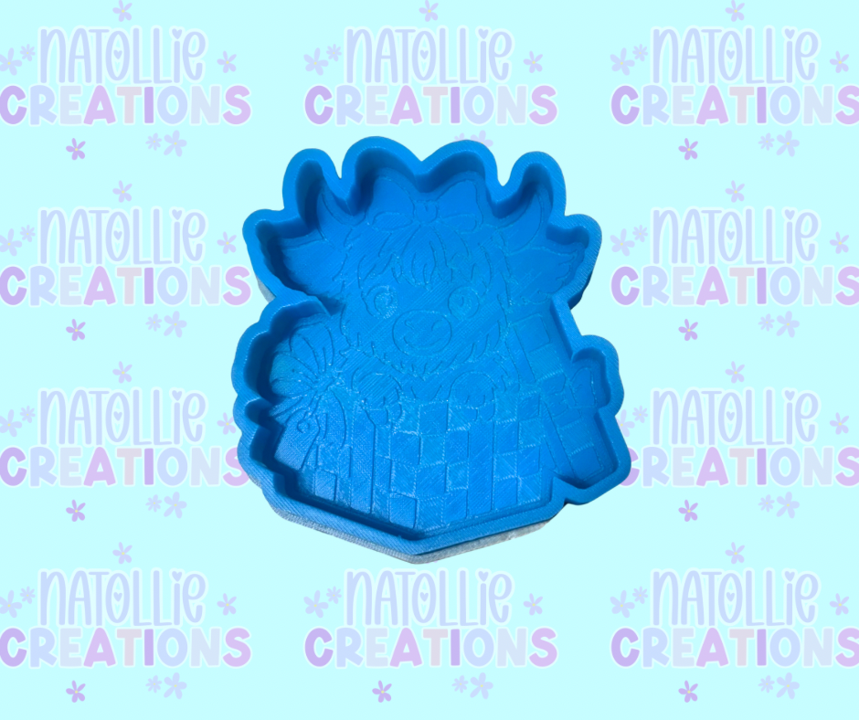 Highland In Present Freshie Silicone Mold