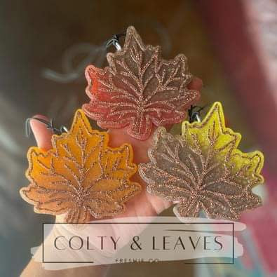 Autumn Leaf Freshie Silicone Mold