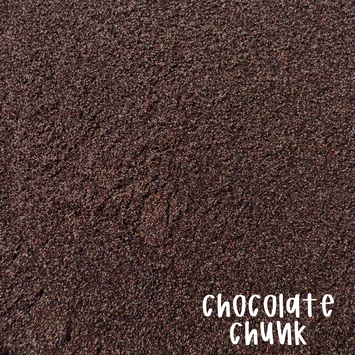 Chocolate Chunk Holographic Glitter Dust