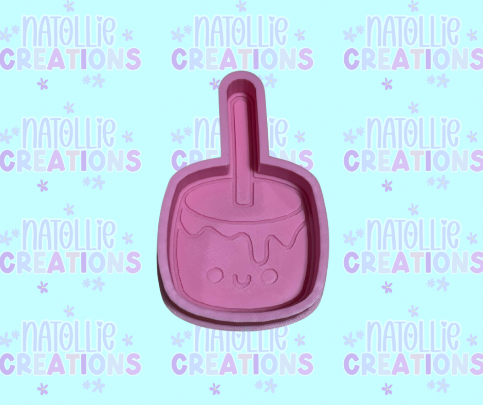 Marshmallow On A Stick Freshie Silicone Mold