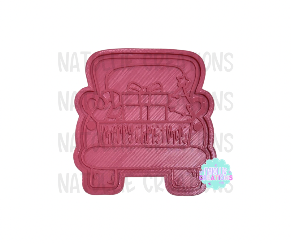 Truck + Inserts Freshie Silicone Mold