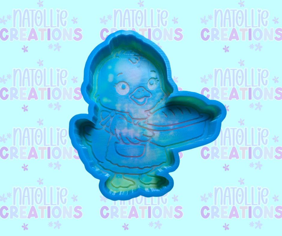 Sourdough Duck Freshie Silicone Mold