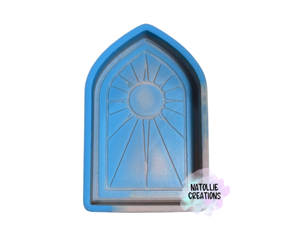 Sun Stained Glass Freshie Silicone Mold