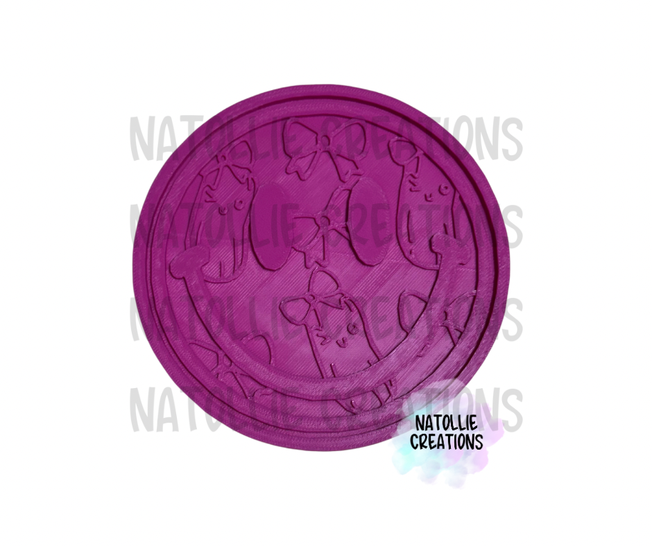 Smiley + Inserts Freshie Silicone Mold