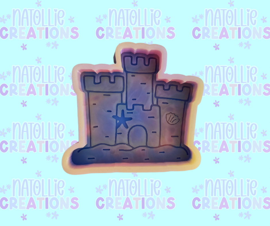 Sand Castle Freshie Silicone Mold