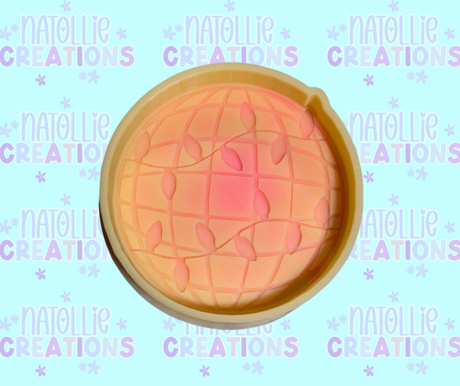 Disco W/ Christmas Lights Freshie Silicone Mold