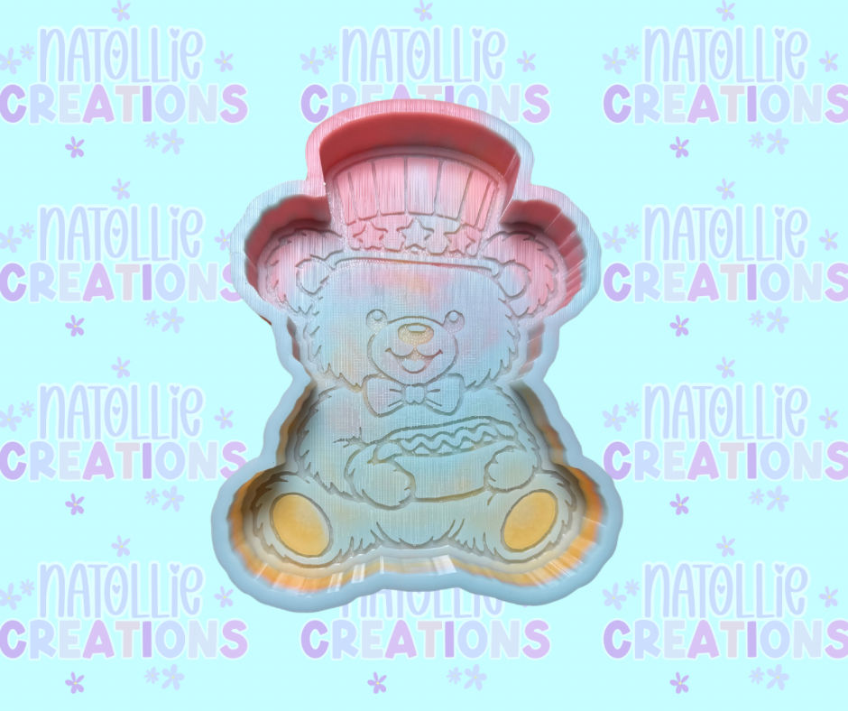 Hotdog Bear Freshie Silicone Mold