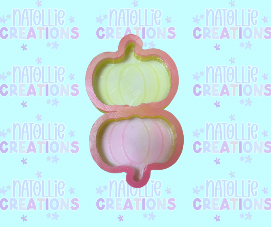 Pumpkin Vent Clip Freshie Silicone Mold