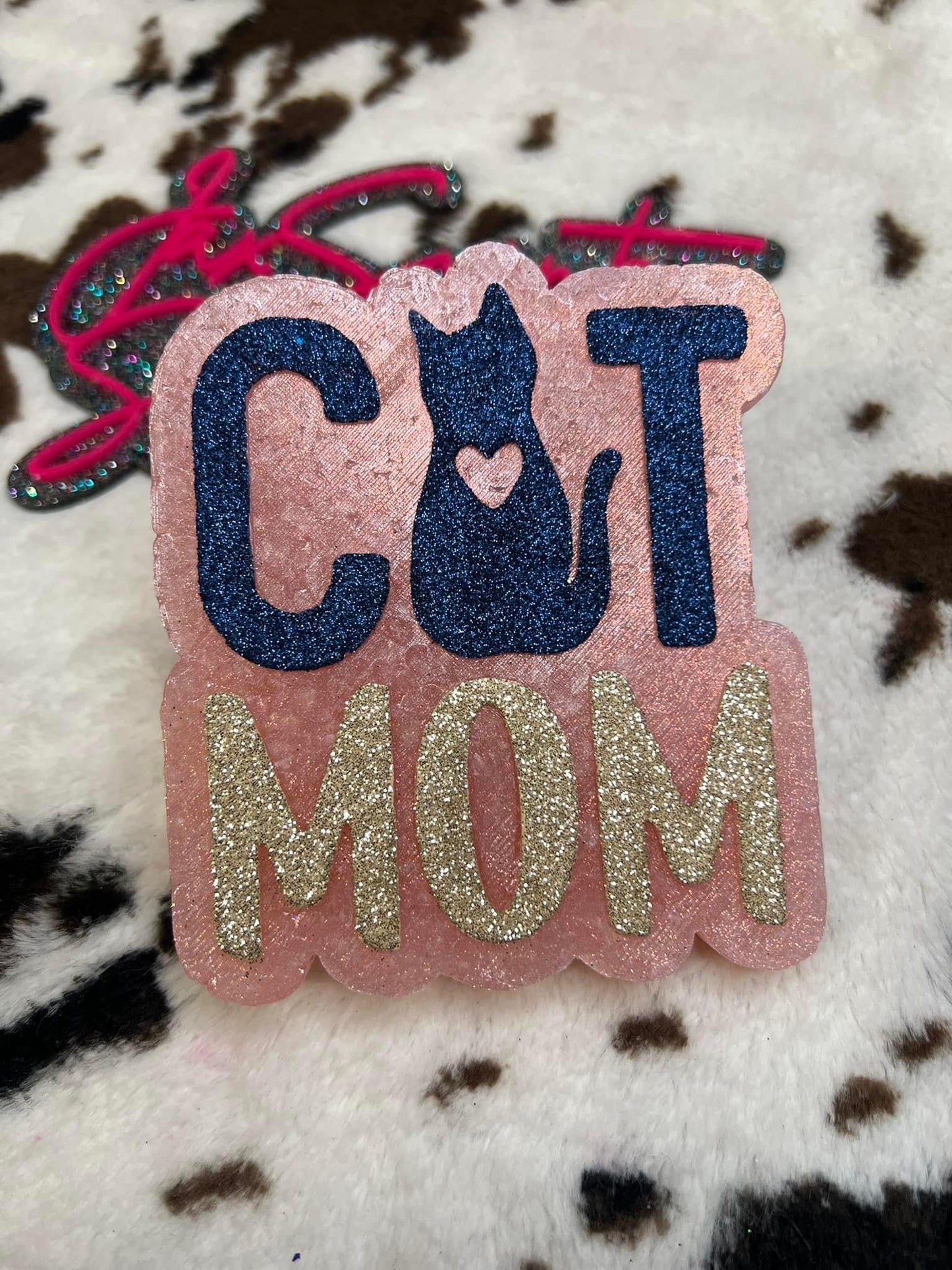 Cat Mom Freshie Silicone Mold