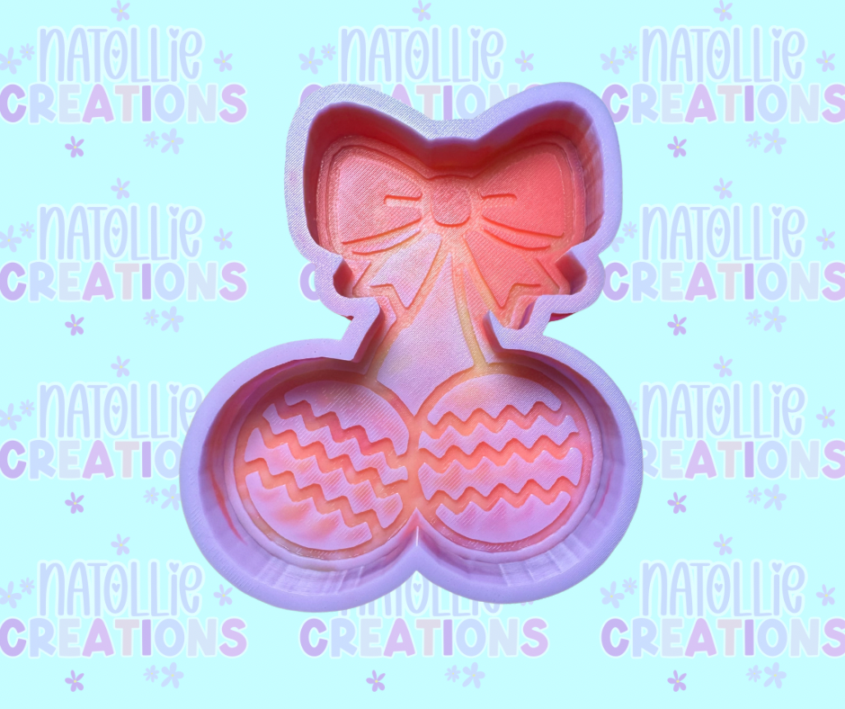 Ornament Cherry Freshie Silicone Mold