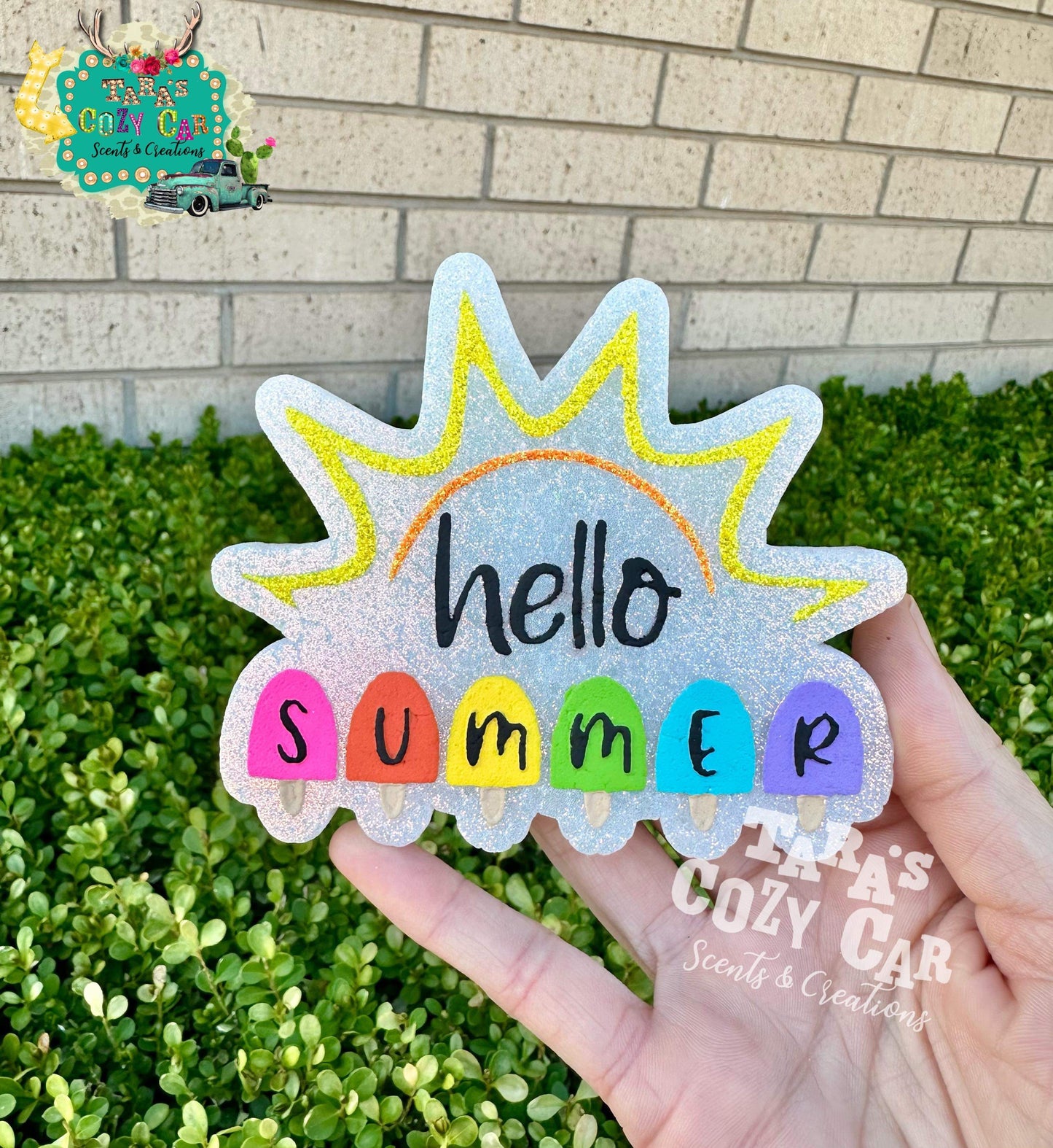 Hello Summer Freshie Silicone Mold