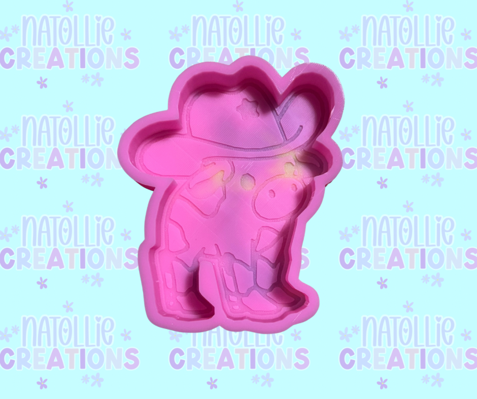 Cowdy Freshie Silicone Mold