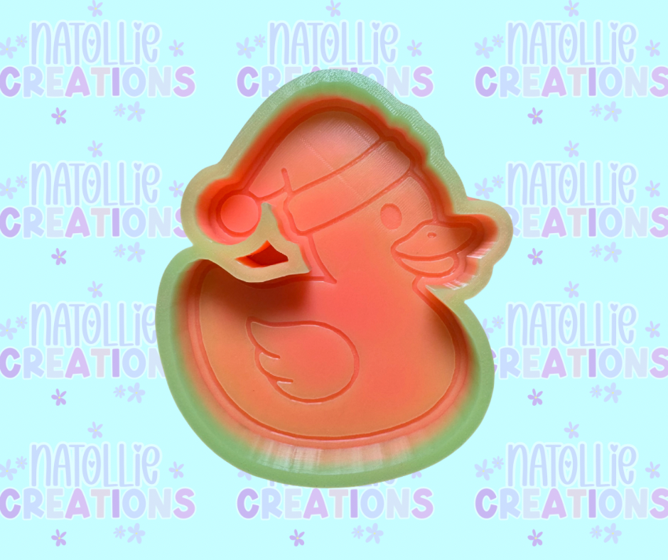 Santa Duck Freshie Silicone Mold