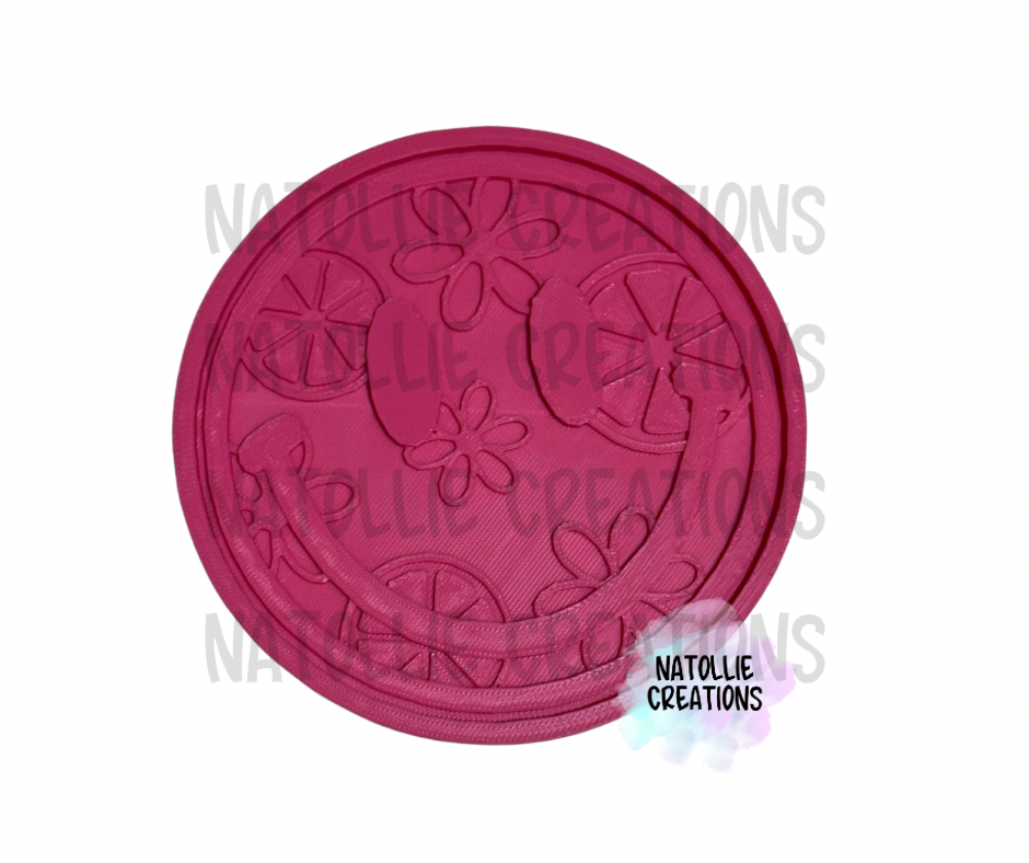 Smiley + Inserts Freshie Silicone Mold