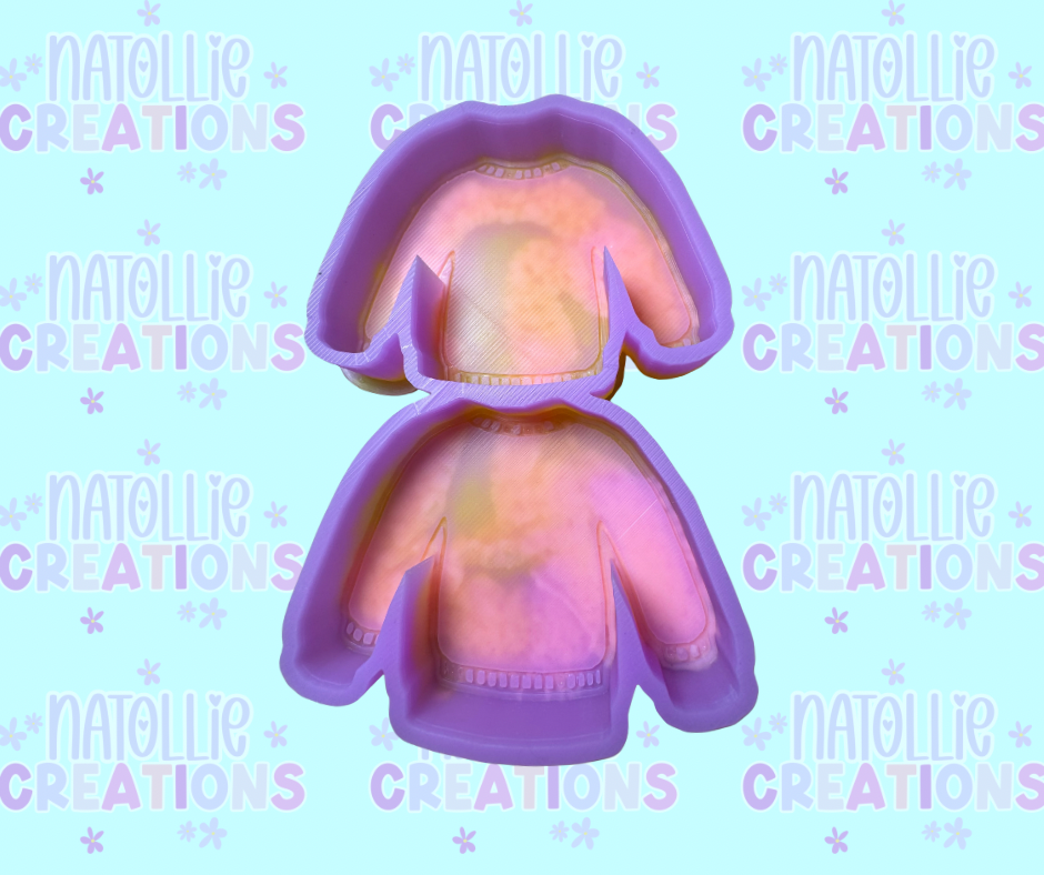 Sweater Vent Clip Freshie Silicone Mold
