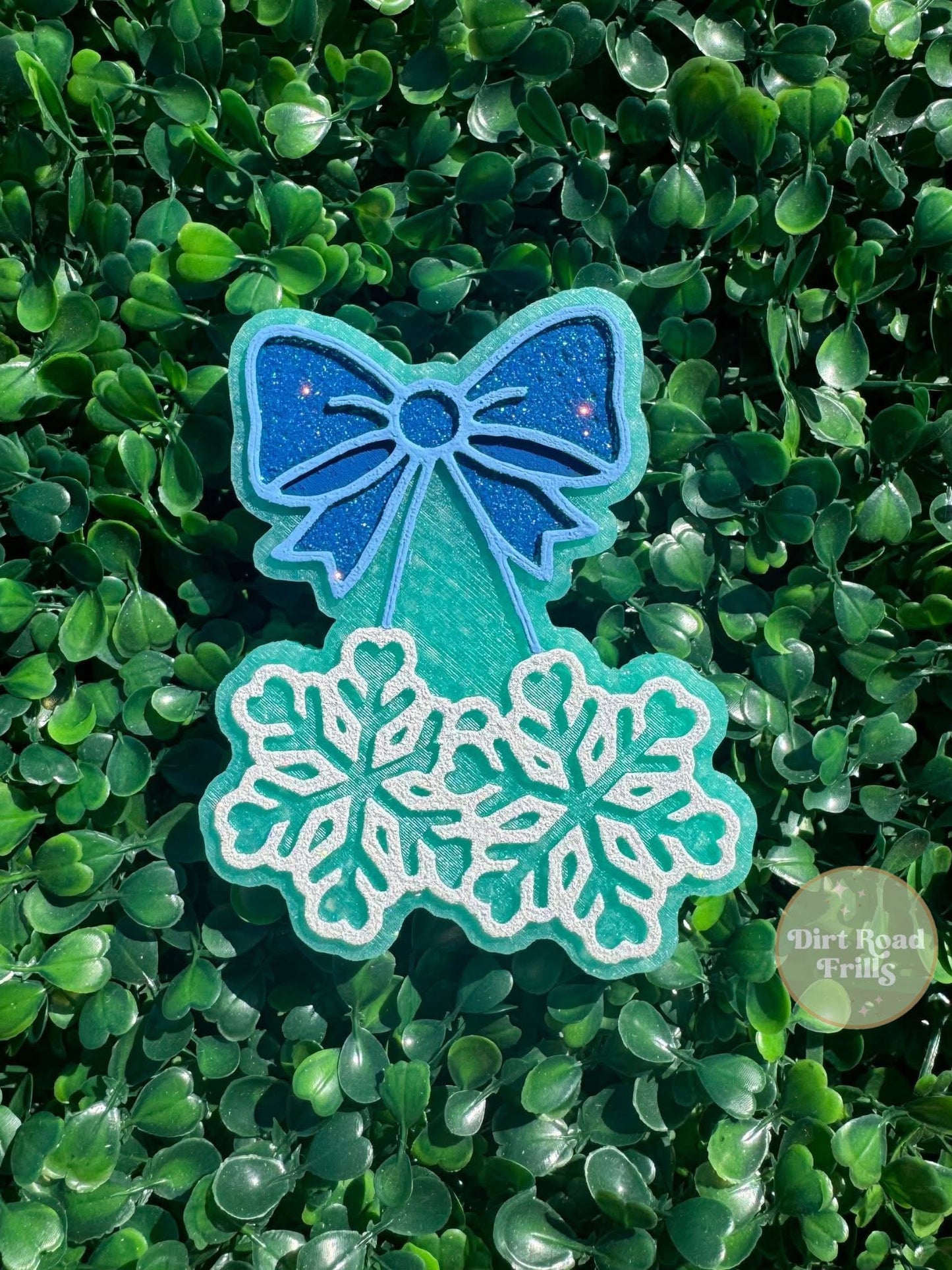 Snowflake Cherry Freshie Silicone Mold