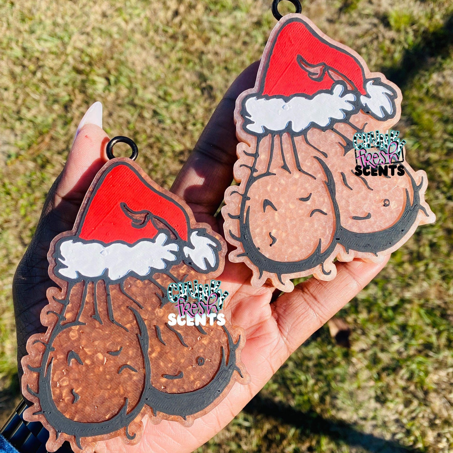 Santa Balls Freshie Silicone Molds
