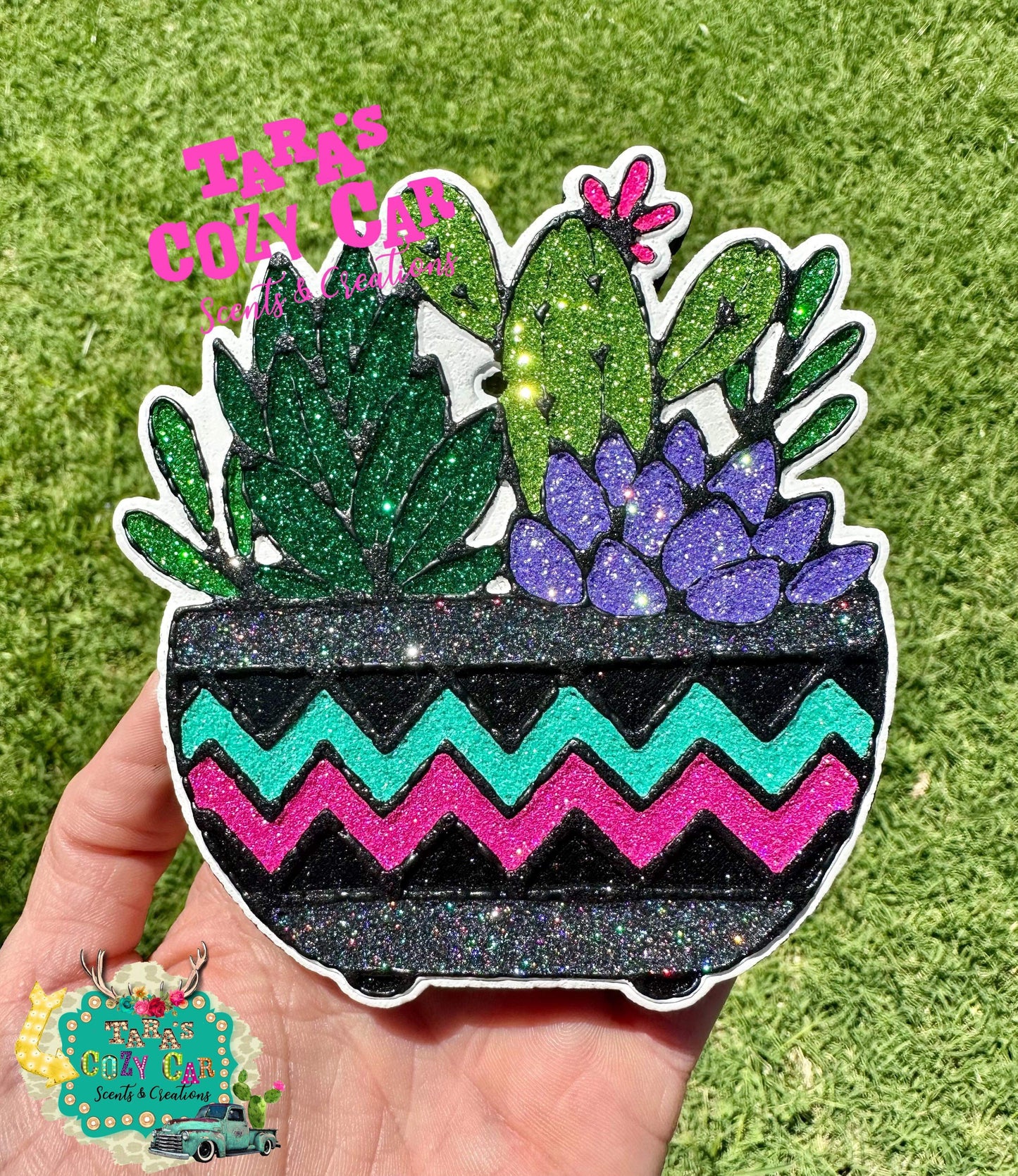 Potted Cactus / Succulent Freshie Silicone Mold
