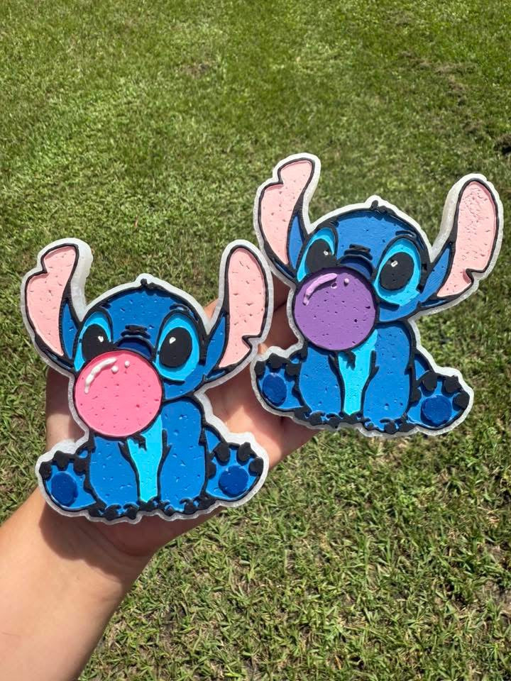 Bubble Blue Alien Freshie Silicone Mold