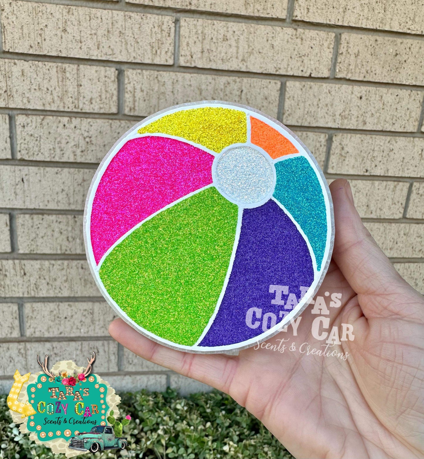 Beach Ball Freshie Silicone Mold