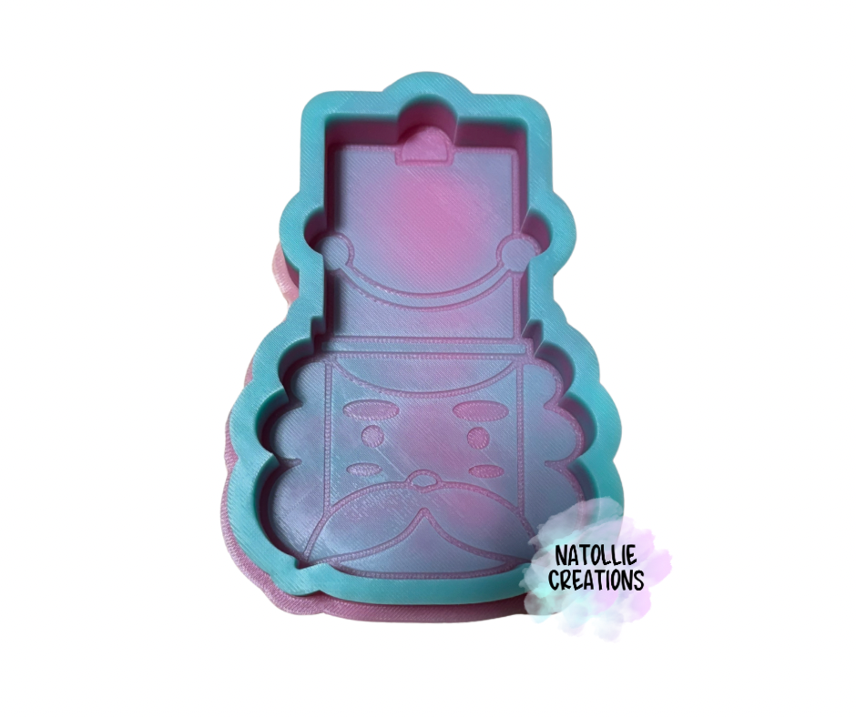 Nutcracker Head Freshie Silicone Mold