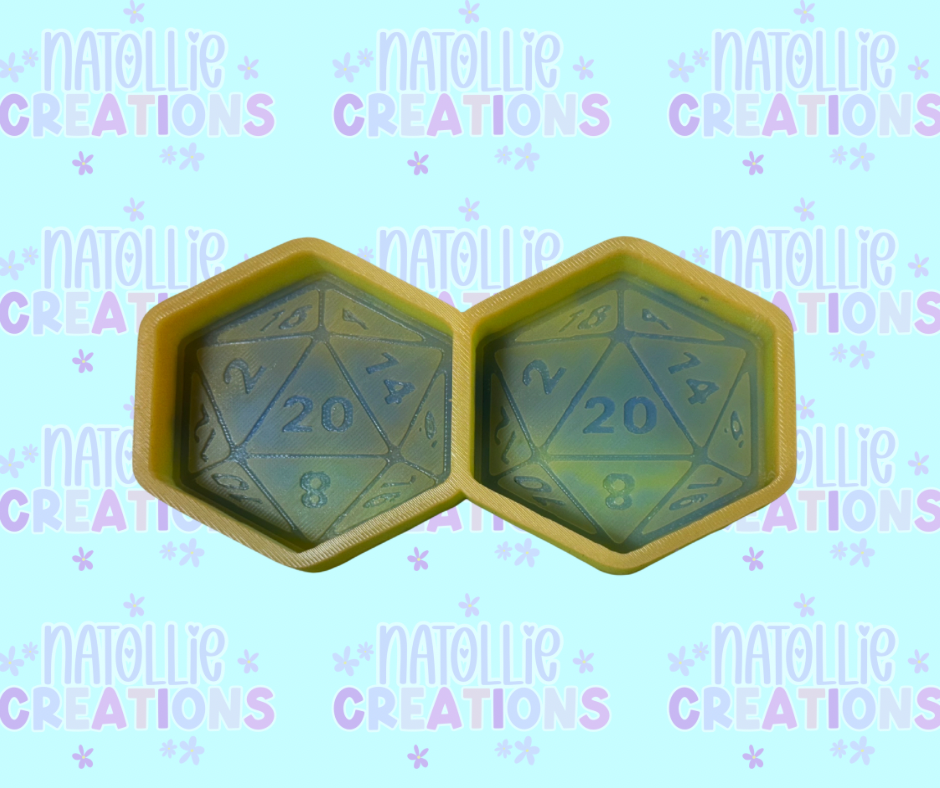 DD Dice Vent Clip Freshie Silicone Mold