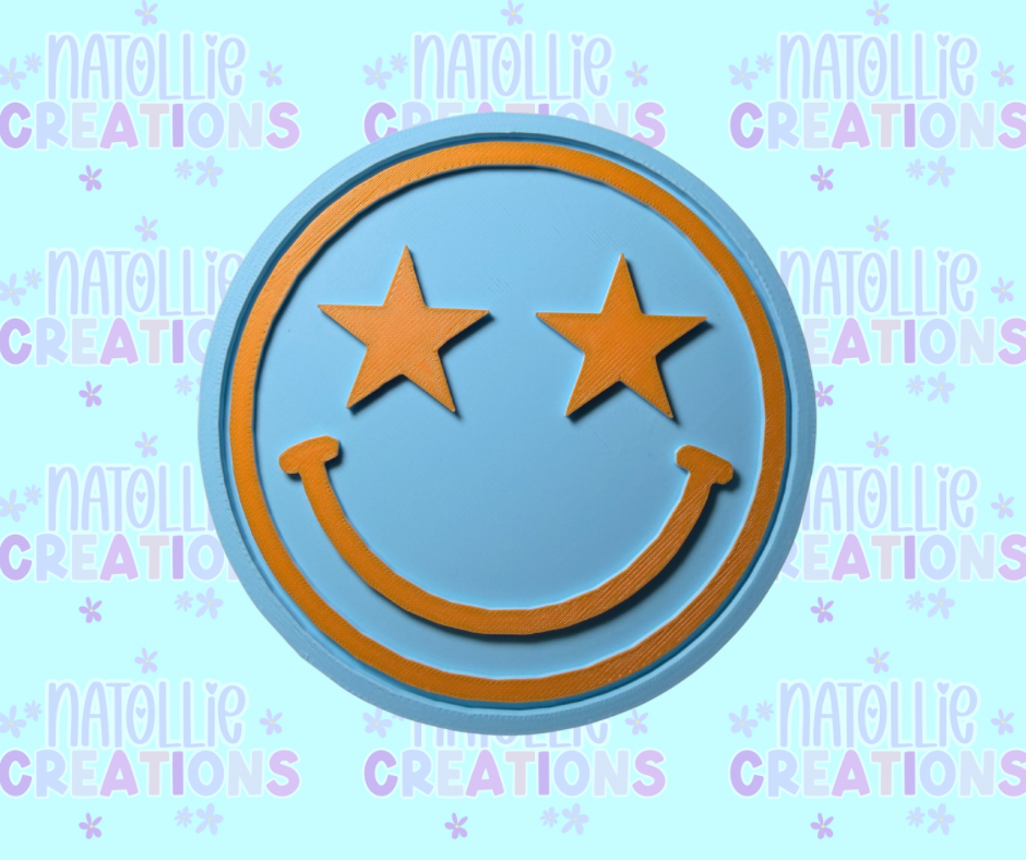Smiley + Inserts Freshie Silicone Mold