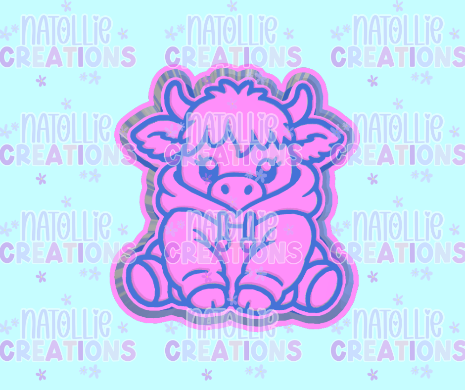 Hoodie Highland Freshie Silicone Mold