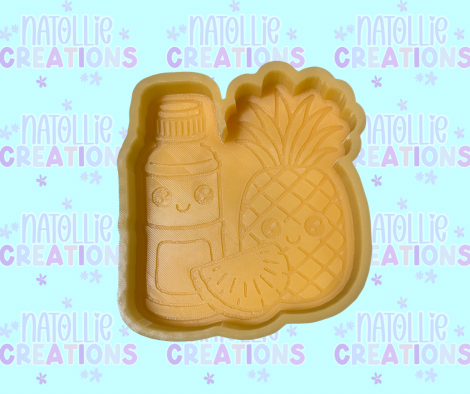 Tajin W/ Pineapple Freshie Silicone Mold