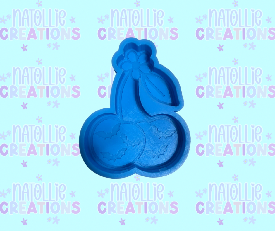 Bat Cherries Freshie Silicone Mold