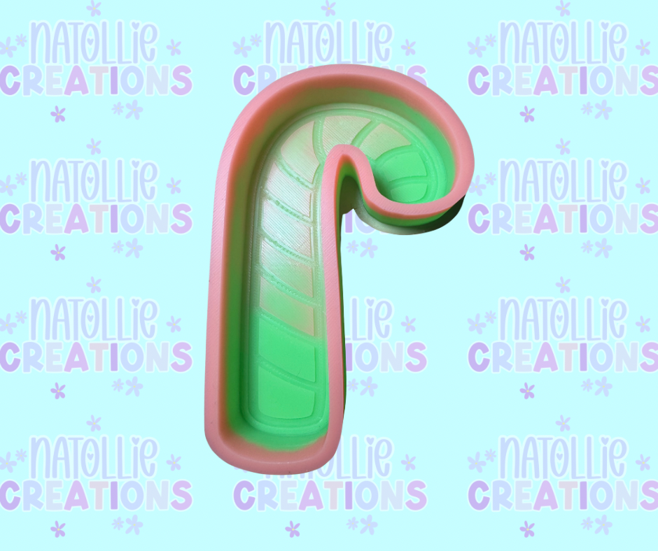 Candy Cane Freshie Silicone Mold
