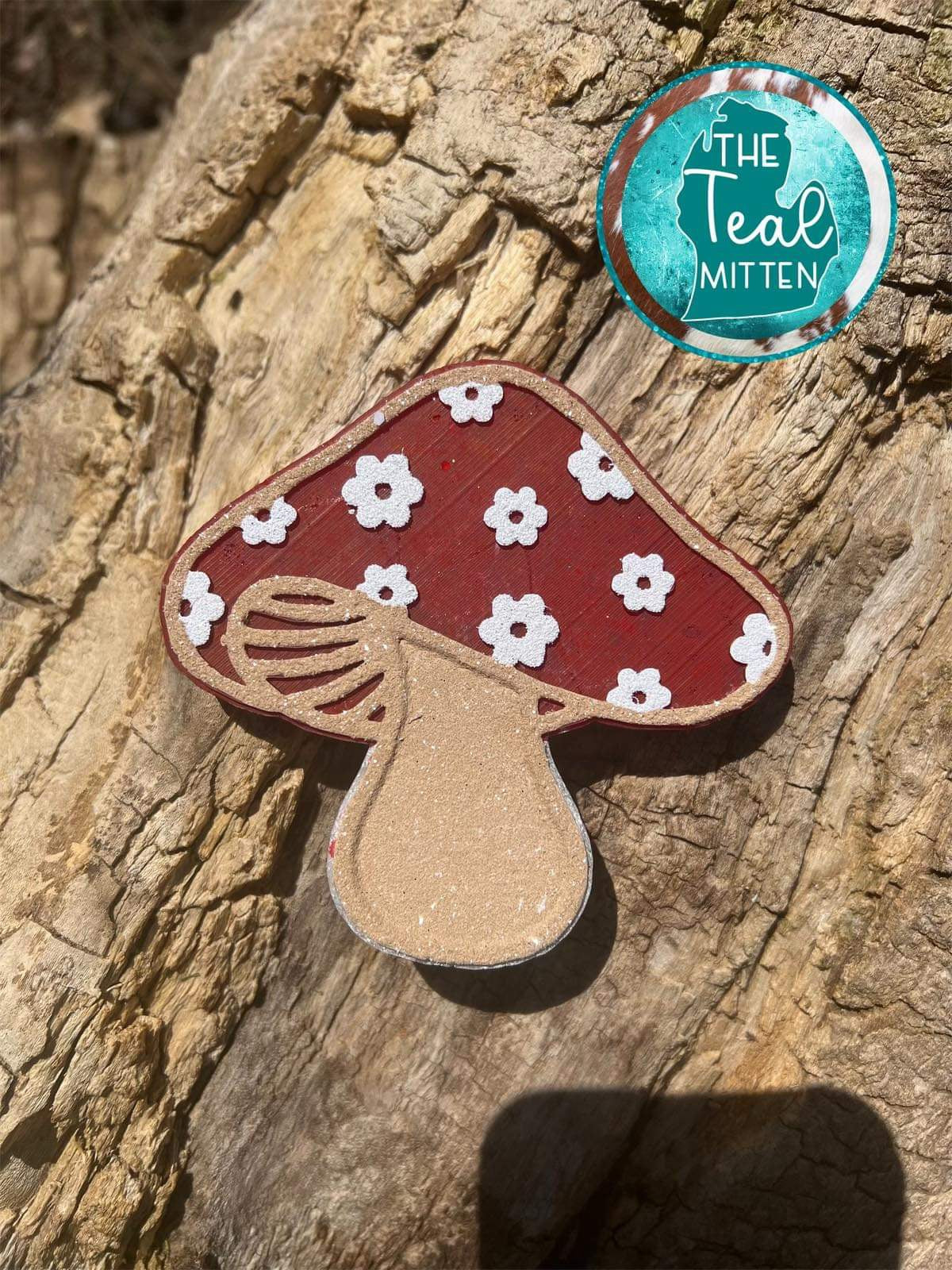 Floral Mushroom Freshie Silicone Mold