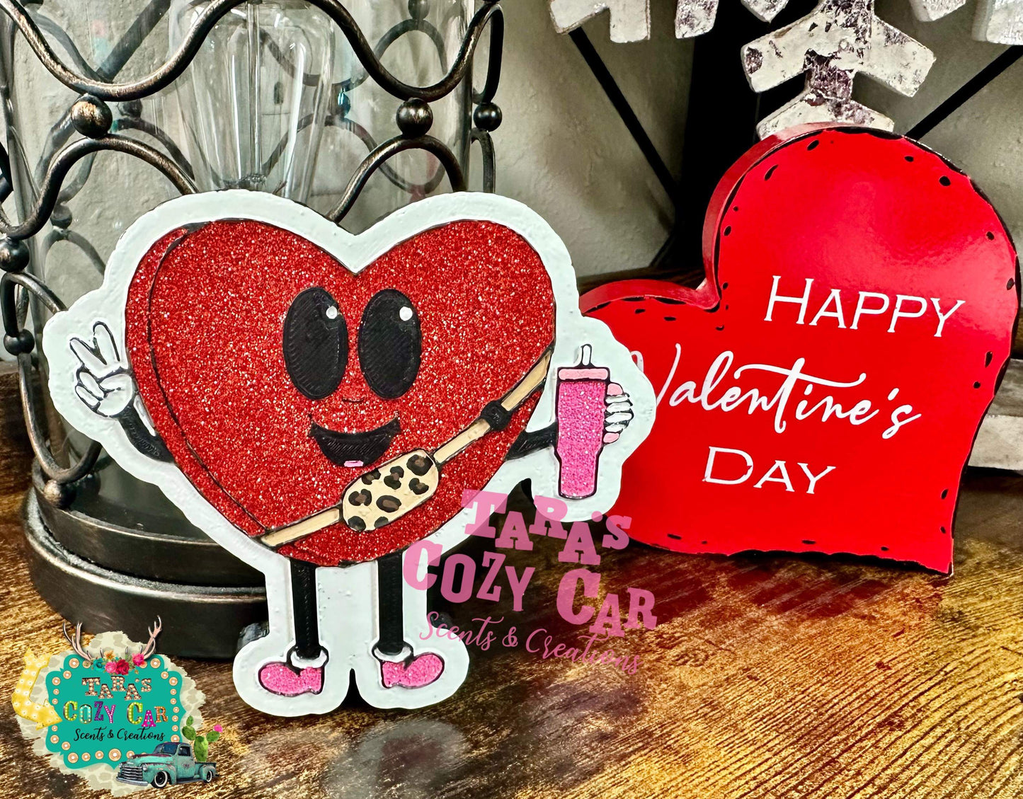 Boujee Candy Heart Freshie Silicone Mold