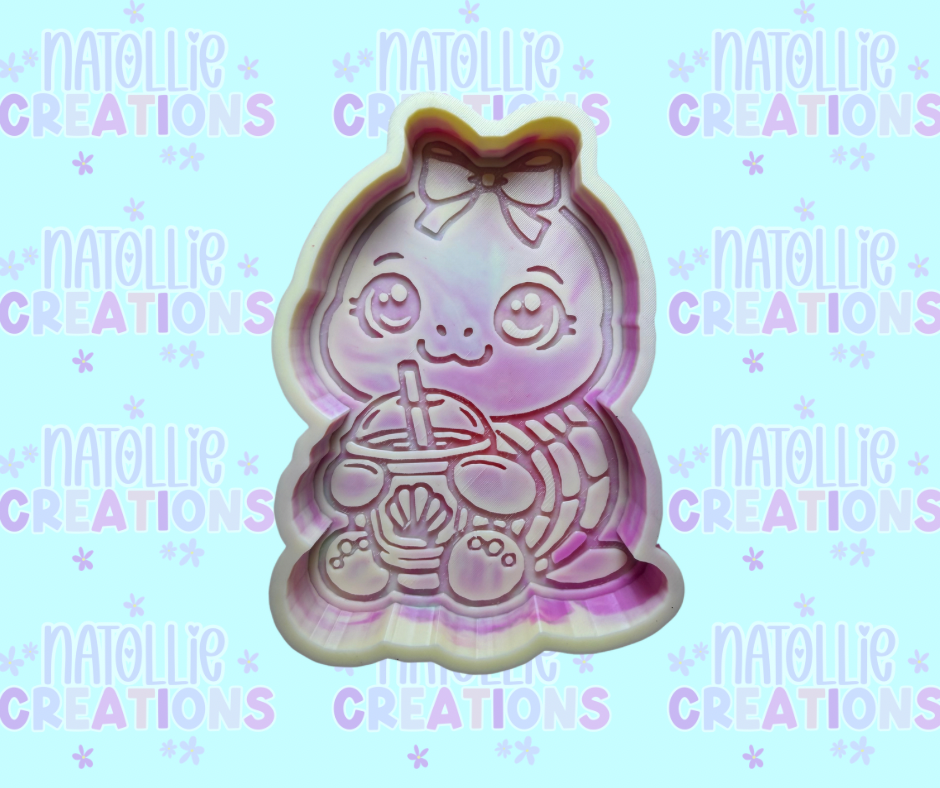 Shell Iced Drink Turtle Freshie Silicone Mold