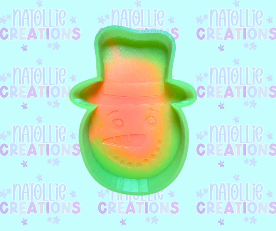 Snowman Head Freshie Silicone Mold