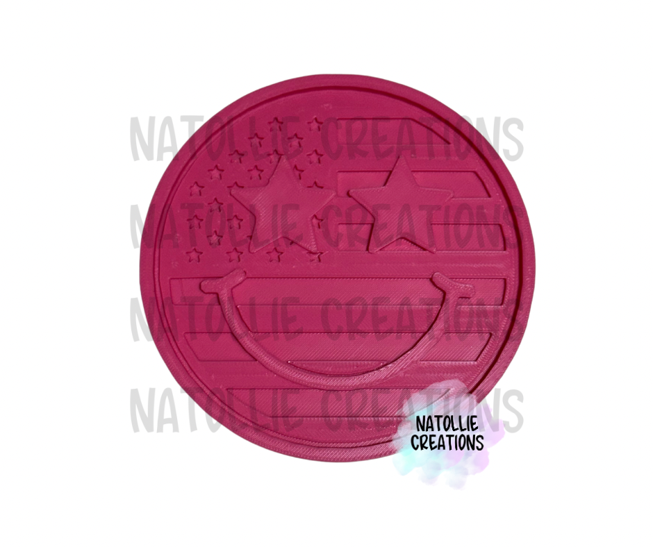 Smiley + Inserts Freshie Silicone Mold