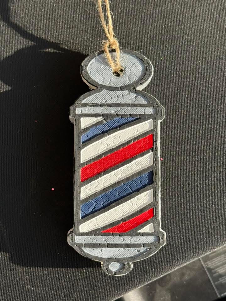 Barber Pole Freshie Silicone Mold