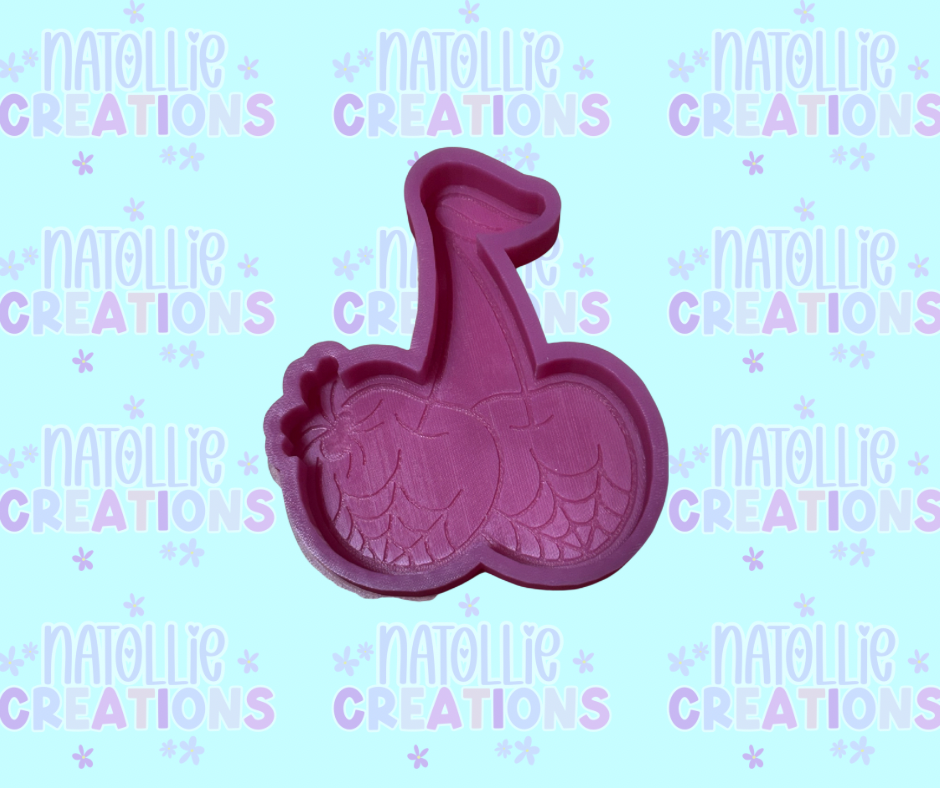 Spooky Cherry Freshie Silicone Mold