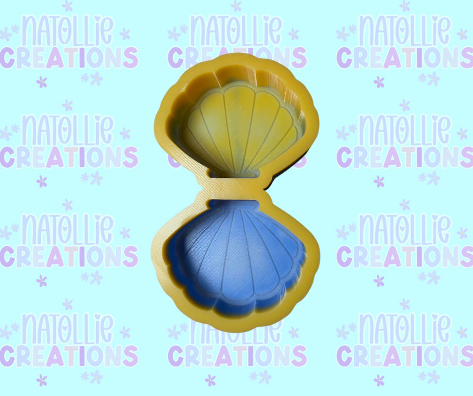 Seashell Vent Clip Freshie Silicone Mold