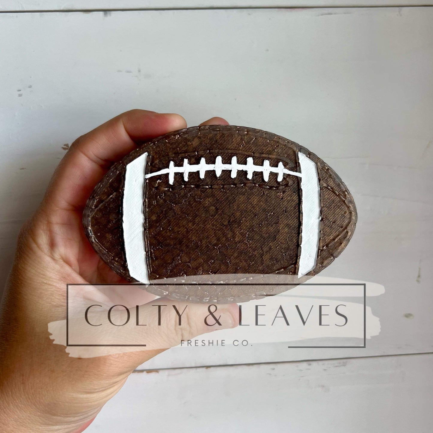 Football Freshie Silicone Mold
