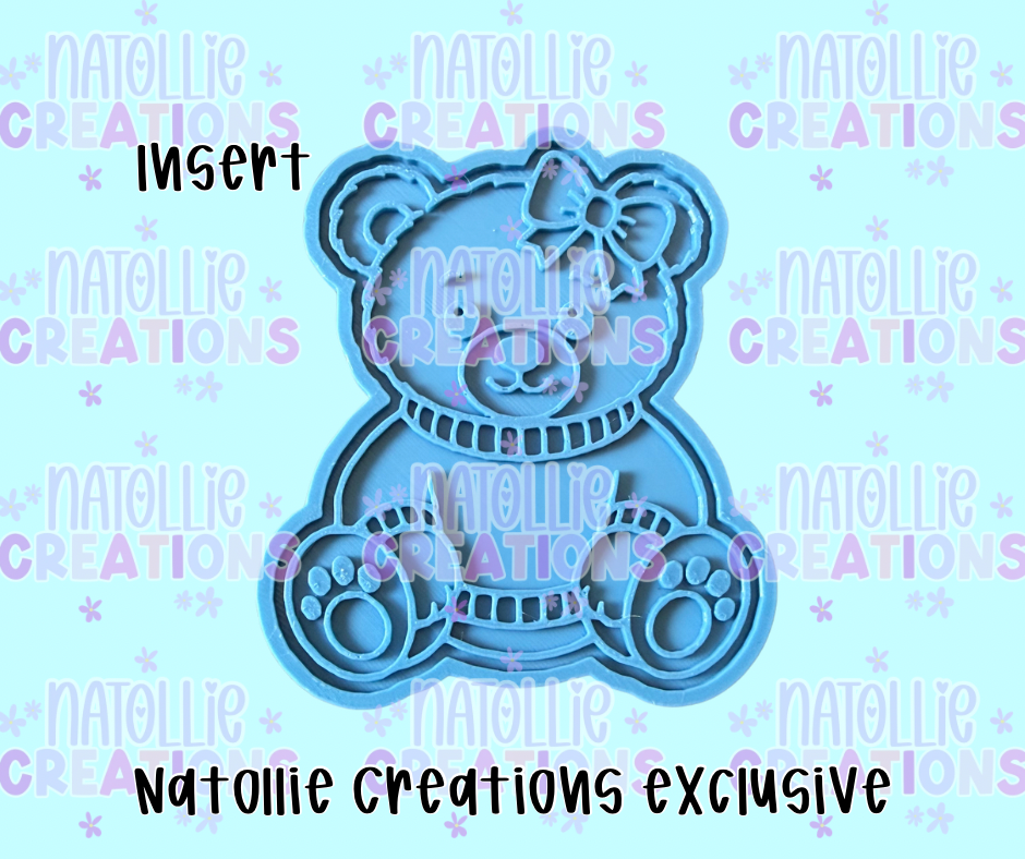Plain Bear Sweater Insert Freshie Silicone Mold